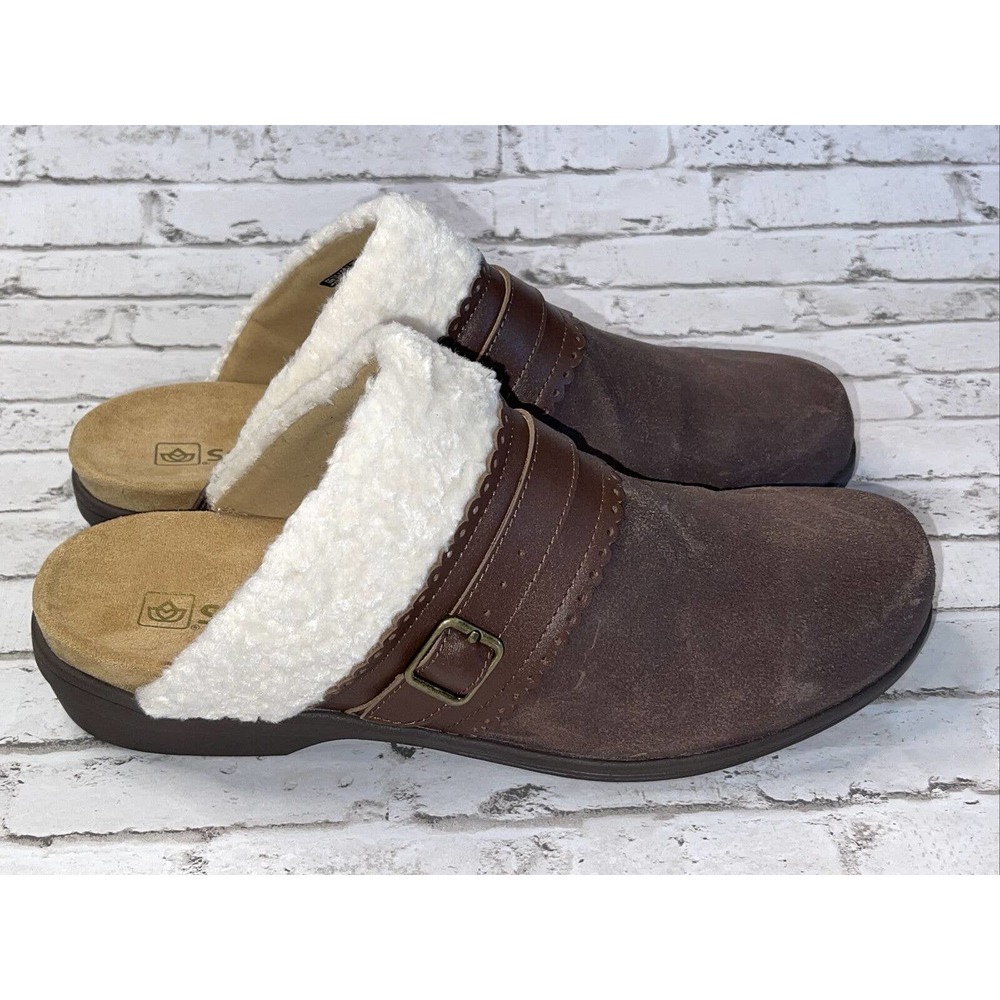 Spenco Nottingham Women's Supportive Clog French Roast - 12 B Medium